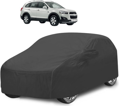 Caronix Car Cover For Chevrolet Captiva (With Mirror Pockets)(Grey)