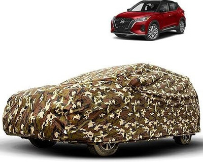 High Life Car Cover For Nissan Kicks (With Mirror Pockets)(Green)
