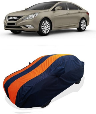 Coxtor Car Cover For Hyundai Sonata Transform (With Mirror Pockets)(Orange)
