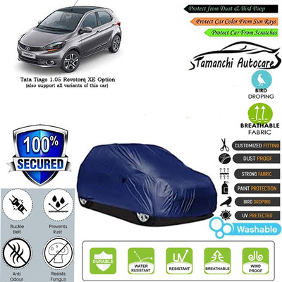 Tamanchi Autocare Car Cover For Tata Tiago 1.05 Revotorq XE Option(Blue)