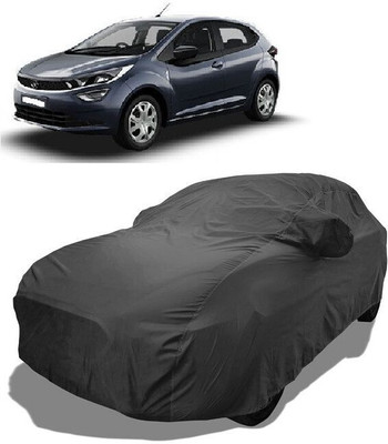 QLAX Car Cover For Maruti Altroz XT Petrol (With Mirror Pockets)(Grey)