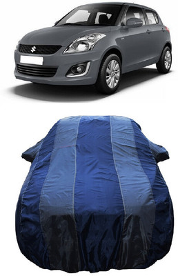 Wegather Car Cover For Maruti Suzuki Swift LDI SP Limited Edition (With Mirror Pockets)(Grey)