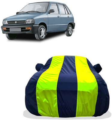 Tricway Car Cover For Maruti 800 Std. LPG (With Mirror Pockets)(Yellow)