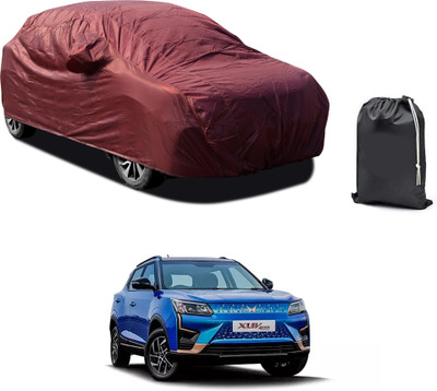 PAGORA Car Cover For Mahindra XUV400 (With Mirror Pockets)(Maroon)