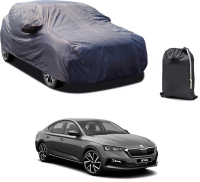 PAGORA Car Cover For Skoda Octavia (With Mirror Pockets)(Grey)