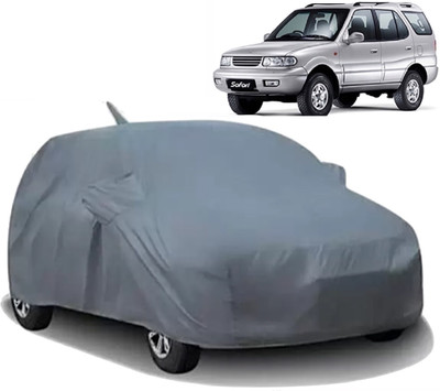 R Rayvin Star Car Cover For Tata Safari (With Mirror Pockets)(Multicolor)