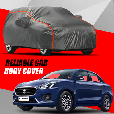 AXLOZ Car Cover For Maruti Suzuki Swift Dzire (With Mirror Pockets)(Multicolor)
