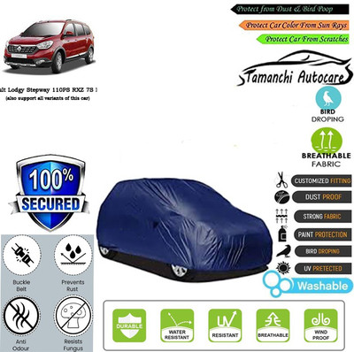 Tamanchi Autocare Car Cover For Renault Lodgy Stepway 110PS RXZ 7S Diesel(Blue)