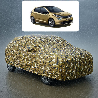 CODOKI Car Cover For Tata Altroz XE Petrol (With Mirror Pockets)(Yellow)