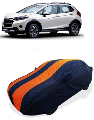 Coxtor Car Cover For Honda WRV i-VTEC S Petrol (With Mirror Pockets)(Orange)