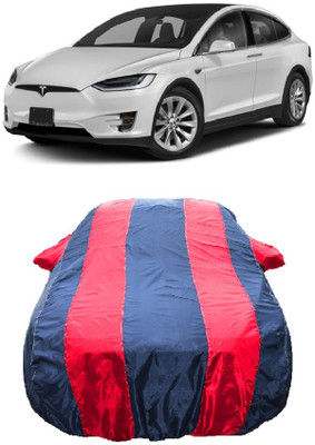 Wegather Car Cover For Tesla MODEL X (With Mirror Pockets)(Red)