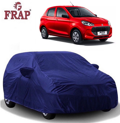 Frap Car Cover For Maruti Suzuki Alto K10 (With Mirror Pockets)(Blue, For 2021, 2022, 2023 Models)
