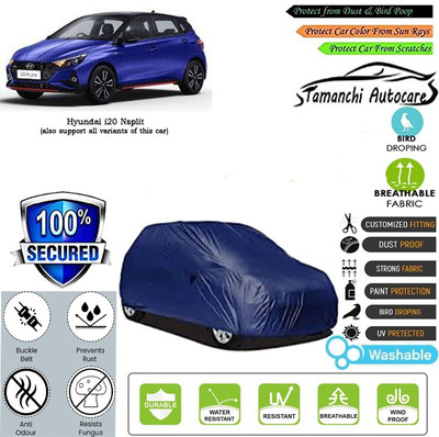Tamanchi Autocare Car Cover For Hyundai i20 Nsplit(Blue)
