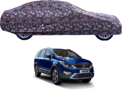 MOCKHE Car Cover For Tata Hexa (With Mirror Pockets)(Green)