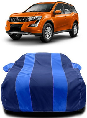 Autoprime Car Cover For Mahindra XUV500 W7 AT Diesel (With Mirror Pockets)(Blue, Blue)