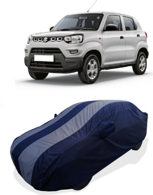 Coxtor Car Cover For Maruti Suzuki S-Presso Vxi (O) (With Mirror Pockets)(Grey)