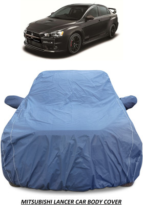 AUTOFIT Car Cover For Mitsubishi Lancer (With Mirror Pockets)(Blue)
