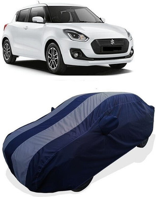 QLAX Car Cover For Maruti Swift ZDI Diesel (With Mirror Pockets)(Grey)