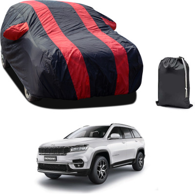 PAGORA Car Cover For Jeep Universal For SUV (With Mirror Pockets)(Red, For 2019, 2020, 2021, 2022, 2023 Models)