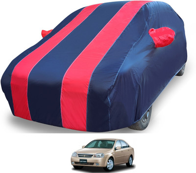 MOCKHE Car Cover For Chevrolet Optra (With Mirror Pockets)(Red)