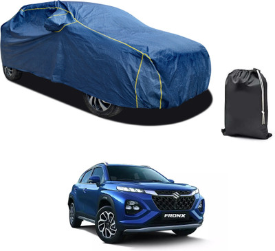PAGORA Car Cover For Maruti Suzuki Fronx (With Mirror Pockets)(Blue)