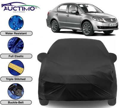AUCTIMO Car Cover For Maruti Suzuki SX4 (With Mirror Pockets)(Multicolor)