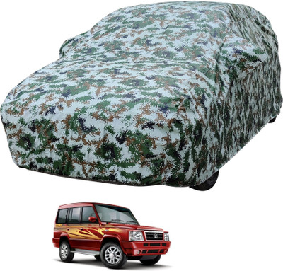 Auto Hub Car Cover For Tata Sumo Gold (With Mirror Pockets)(Multicolor)