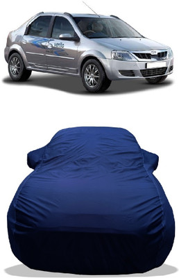 Wegather Car Cover For Mahindra E Verito D6 Electric (With Mirror Pockets)(Blue)
