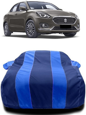 Autoprime Car Cover For Maruti Suzuki Swift Dzire AMT ZDI Plus Diesel (With Mirror Pockets)(Blue, Blue)