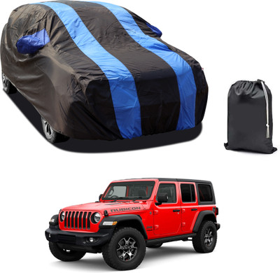 CODOKI Car Cover For Jeep Wrangler (With Mirror Pockets)(Blue)