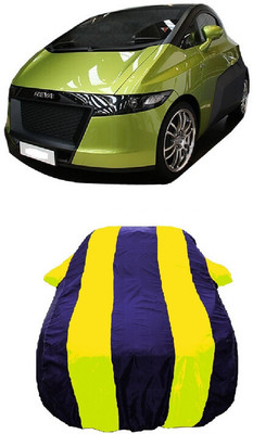 Wegather Car Cover For Mahindra Reva (With Mirror Pockets)(Yellow)