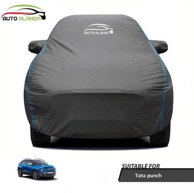 AUTO ALAXON Car Cover For Tata Punch (With Mirror Pockets)(Black)