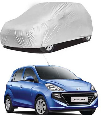 HMS Car Cover For Hyundai Santro(Silver)