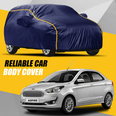 KULTEX Car Cover For Ford Aspire (With Mirror Pockets)(Multicolor)
