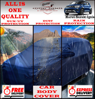 Tamanchi Autocare Car Cover For Maruti Suzuki Ignis(Blue)