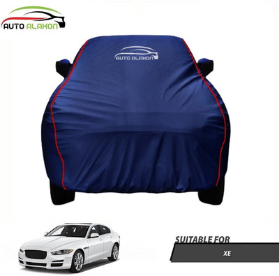 AUTO ALAXON Car Cover For Jaguar XE (With Mirror Pockets)(Blue)