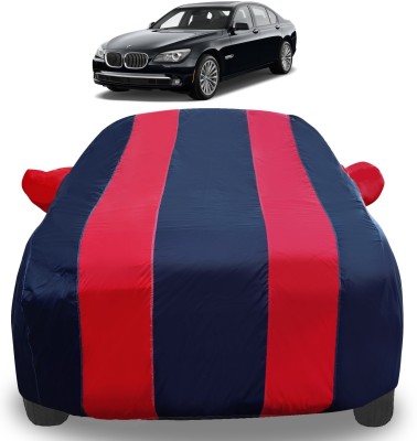 Auto Hub Car Cover For BMW 7 Series (With Mirror Pockets)(Red, Blue)