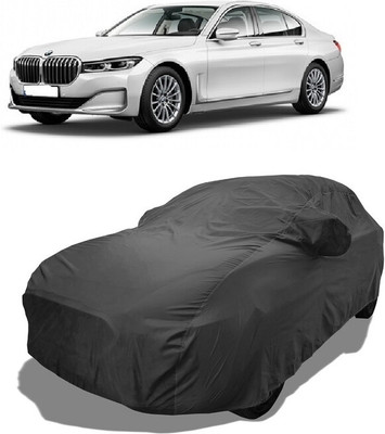 Coxtor Car Cover For BMW 7 Series 730i (With Mirror Pockets)(Grey)