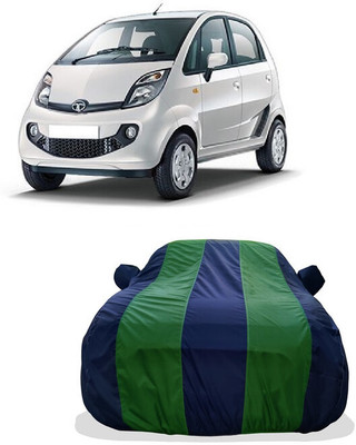 Tricway Car Cover For Tata Nano XMA (With Mirror Pockets)(Green)