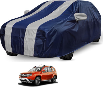 Auto Hub Car Cover For Renault Duster (Without Mirror Pockets)(Black, Grey)