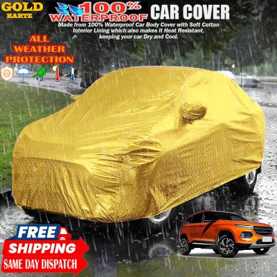 GOLDKARTZ Car Cover For MG Baojun 510(Gold)