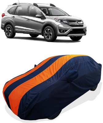 Coxtor Car Cover For Honda BRV i-VTEC V CVT Petrol (With Mirror Pockets)(Orange)
