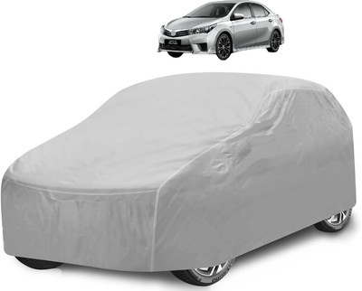 Caronix Car Cover For Toyota Corolla Altis (With Mirror Pockets)(Silver)
