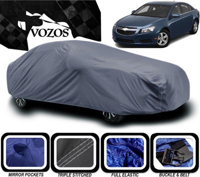 VOZOS Car Cover For Chevrolet Cruze (With Mirror Pockets)(Grey)