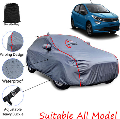 AUTOBIRSA Car Cover For Tata Altroz (With Mirror Pockets)(Grey)
