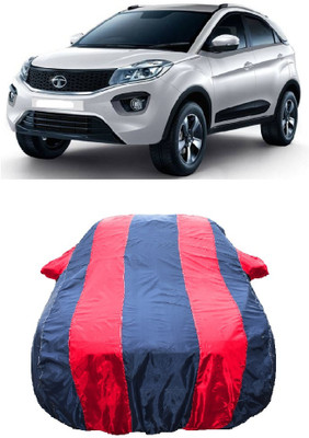 Wegather Car Cover For Tata Nexon 1.2 Revotron XZA Plus DualTone (With Mirror Pockets)(Red)
