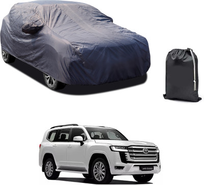 CODOKI Car Cover For Toyota Land Cruiser (With Mirror Pockets)(Grey)