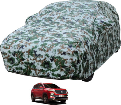 Auto Hub Car Cover For MG Hector (With Mirror Pockets)(Multicolor)