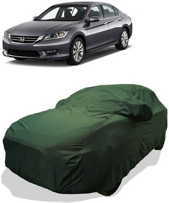 QLAX Car Cover For Maruti Accord 2.4 i-VTEC CVT (185 HP) (With Mirror Pockets)(Gold)