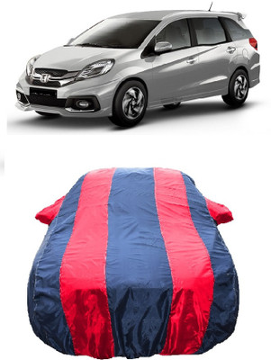 Wegather Car Cover For Honda Mobilio RS Option i DTEC (With Mirror Pockets)(Red)